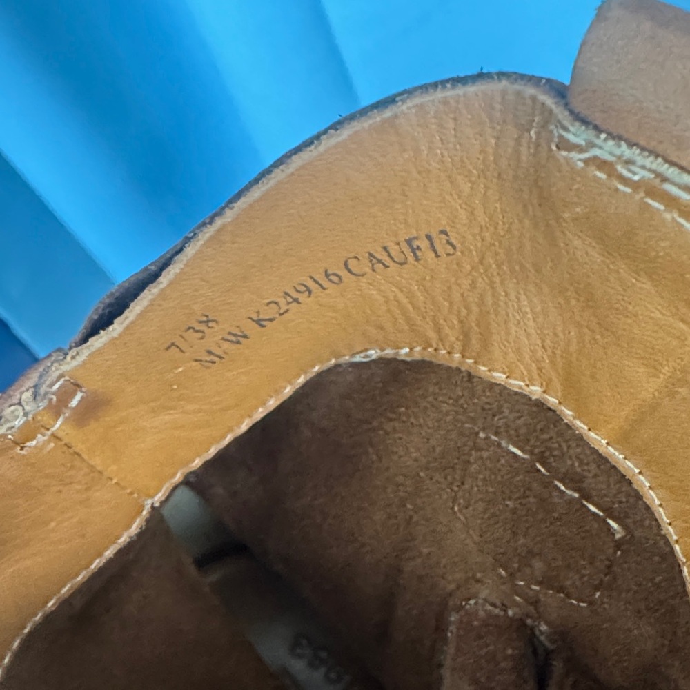 Kork-Ease Brown Leather Heeled Boots - Picture 6 of 6